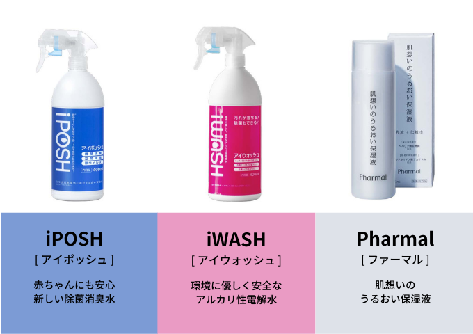 iPOSH（除菌消臭水）l寄付つき商品・サービスで支援する